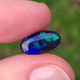 Green Blue Black Opal, 2.49ct from Lightning Ridge, Australia