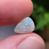 Colorful Dark Opal 1.03ct from Lighting Ridge, Australia