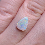 Colorful Dark Opal 1.03ct from Lighting Ridge, Australia