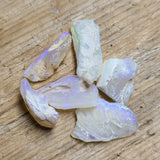 Opalized Fossil Shell Pieces 2.16g/6pcs from Australia