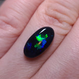 Green Blue Black Opal, 2.49ct from Lightning Ridge, Australia