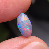 Red and Blue Dark Opal, 0.94ct from Lightning Ridge, Australia