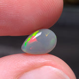 Colorful Dark Crystal Opal, 0.87ct from Lighting Ridge, Australia
