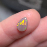 Colorful Dark Crystal Opal, 0.87ct from Lighting Ridge, Australia