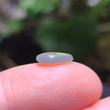 Colorful Dark Crystal Opal, 0.87ct from Lighting Ridge, Australia