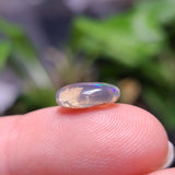 Colorful Crystal Opal with Inclusions, 1.66ct from Lighting Ridge, Australia