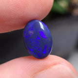Blue Black Opal, 3.26ct from Lightning Ridge, Australia