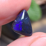 Blue Black Opal with Imperfections, 4.05ct from Lighting Ridge, Australia