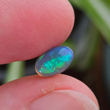 Green Black Crystal Opal, 1.12ct from Lighting Ridge, Australia