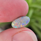 Colorful Dark Opal, 1.75ct from Lighting Ridge, Australia