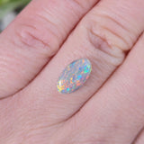 Colorful Dark Opal, 1.75ct from Lighting Ridge, Australia