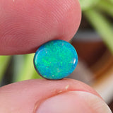 Bright Green Black Opal, 1.74ct from Lighting Ridge, Australia