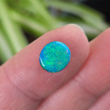 Bright Green Black Opal, 1.74ct from Lighting Ridge, Australia
