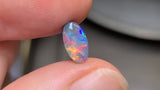 Red and Blue Dark Opal, 0.94ct from Lightning Ridge, Australia