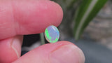 Bright Green Crystal Opal, 0.98ct from Lighting Ridge, AUS