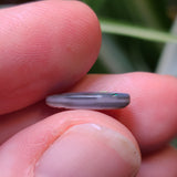 Green Black Opal drop, 1.32ct from Lighting Ridge, Australia