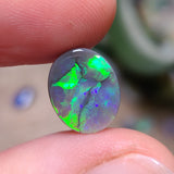 Green Black Opal, 2.39ct from Lighting Ridge, Australia