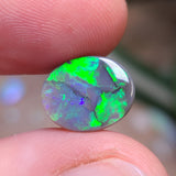 Green Black Opal, 2.39ct from Lighting Ridge, Australia