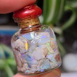 Decorative Australian Opal Chip Jar