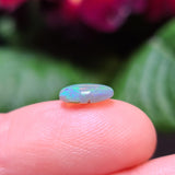 Green and Red Dark Opal, 0.96ct from Lighting Ridge, Australia