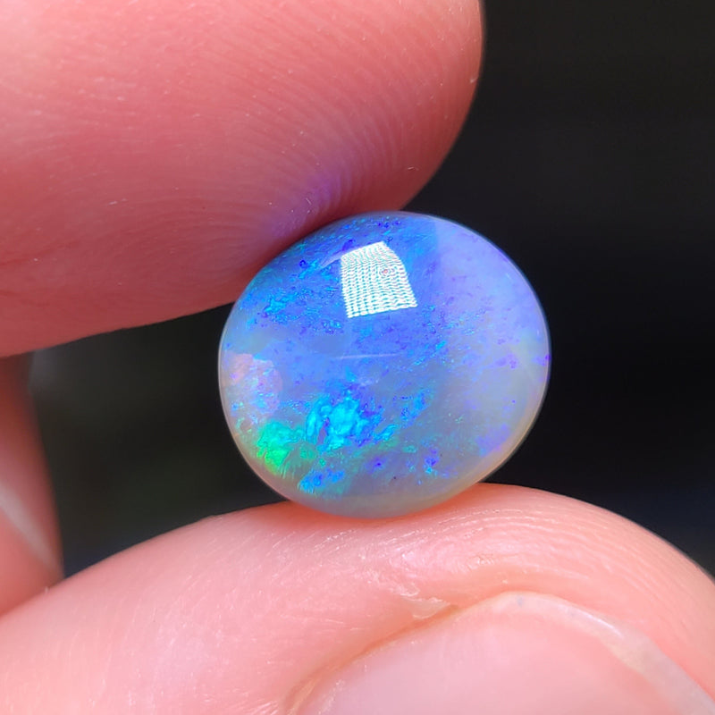 Green and Blue Mixed Body Opal, 2.64ct from Lighting Ridge, AUS