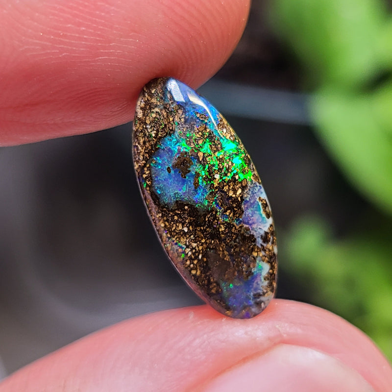 Bright Boulder Opal, 4.49ct from Queensland, AUS