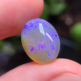 Purple Crystal Opal, 6.20ct from Lightning Ridge, AUS