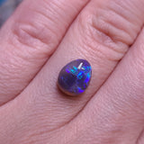 Blue Purple Crystal Opal, 1.93ct from Lightning Ridge, AUS