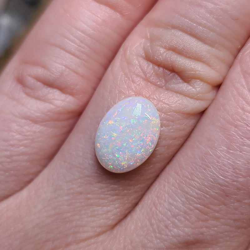 Colorful Light Opal, 2.24ct from Brazil