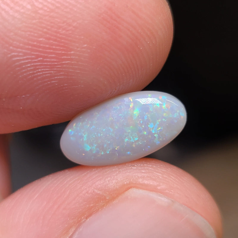 Colorful Dark Opal, 1.78ct from Lighting Ridge, AUS