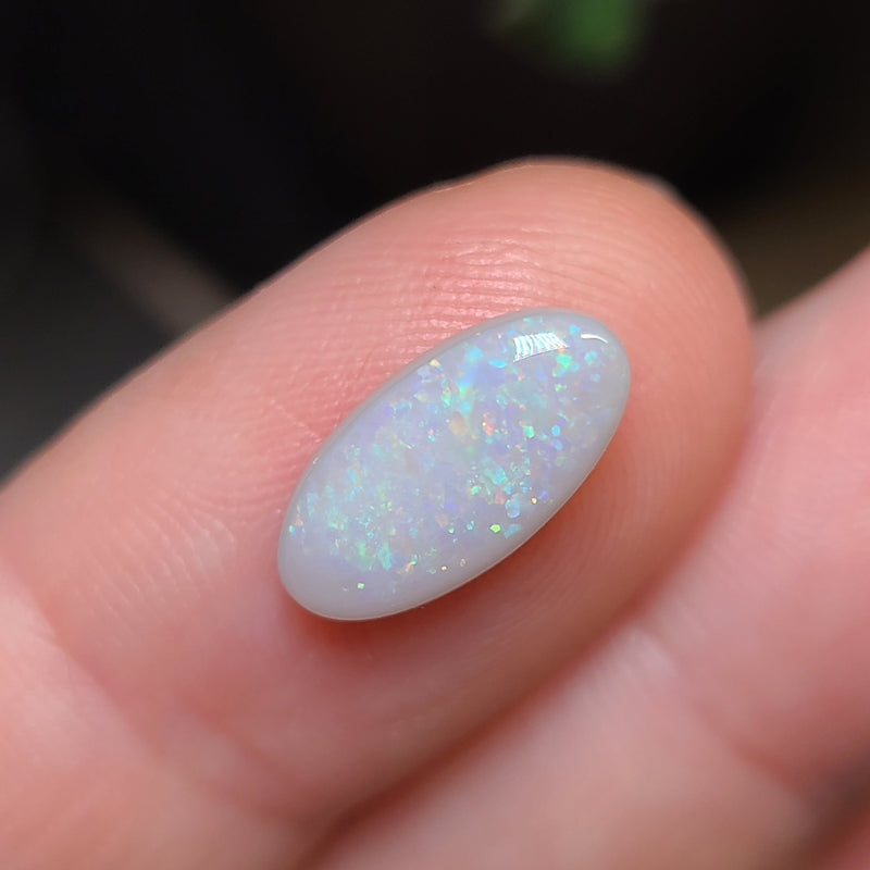 Colorful Dark Opal, 1.78ct from Lighting Ridge, AUS