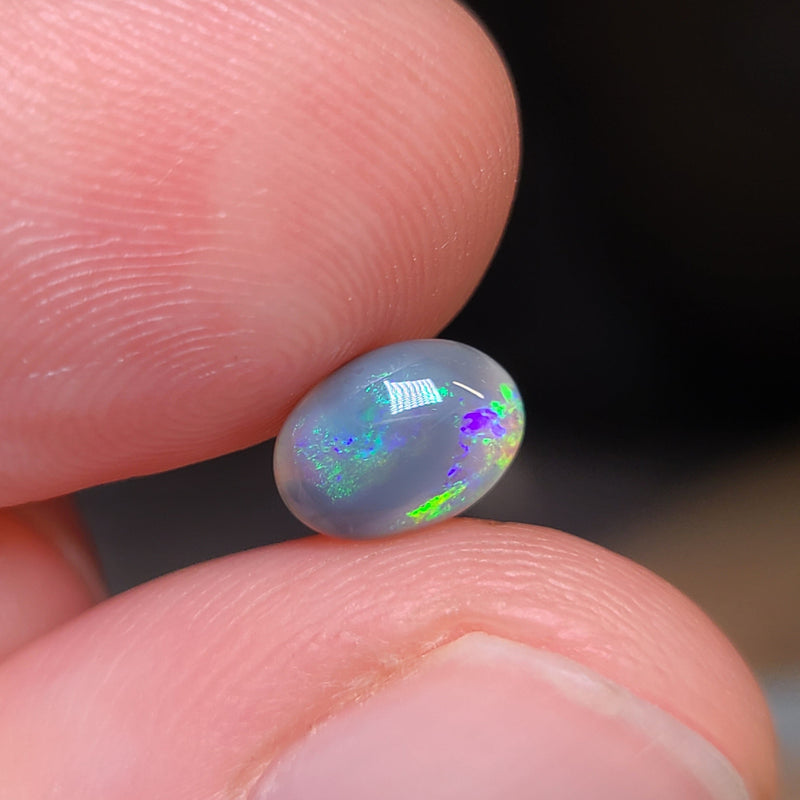 Green Swirl Opal, 0.62ct from Lighting Ridge, AUS