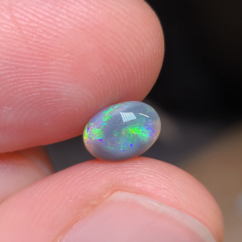Green Swirl Opal, 0.62ct from Lighting Ridge, AUS