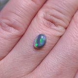 Green Swirl Opal, 0.62ct from Lighting Ridge, AUS