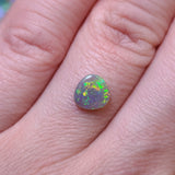 Colorful Dark Opal, 0.56ct from Lighting Ridge, AUS