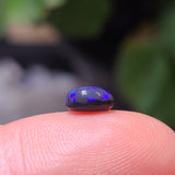 Blue Black Opal, 0.76ct from Lightning Ridge, AUS