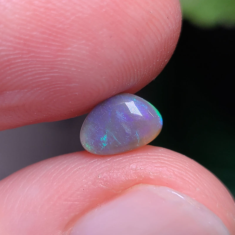 Green Teal Dark Opal, 0.59ct from Lighting Ridge, AUS