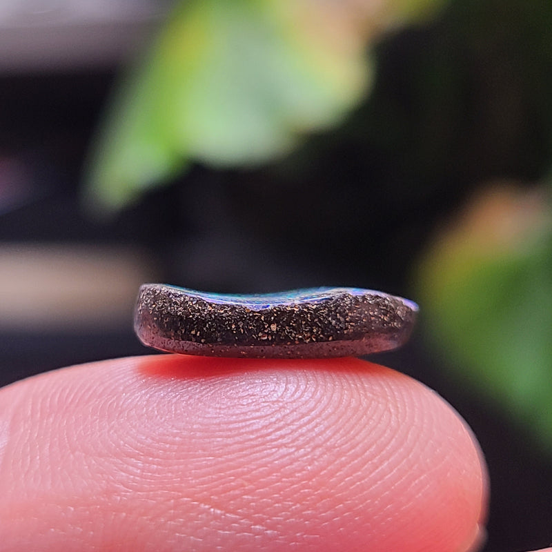 Green Boulder Opal, 3.66ct from Queensland, AUS