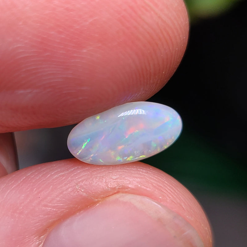 Colorful Crystal Opal, 0.66ct from Lightning Ridge, AUS