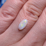 Colorful Crystal Opal, 0.66ct from Lightning Ridge, AUS