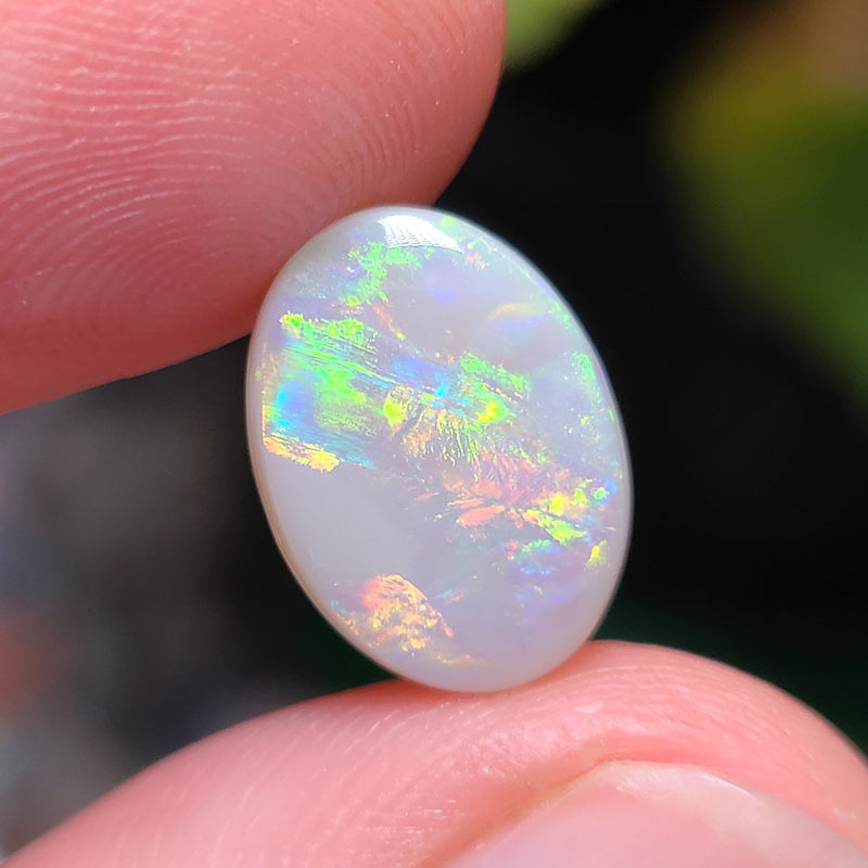 Colorful Dark Opal, 2.96ct from Lighting Ridge, AUS
