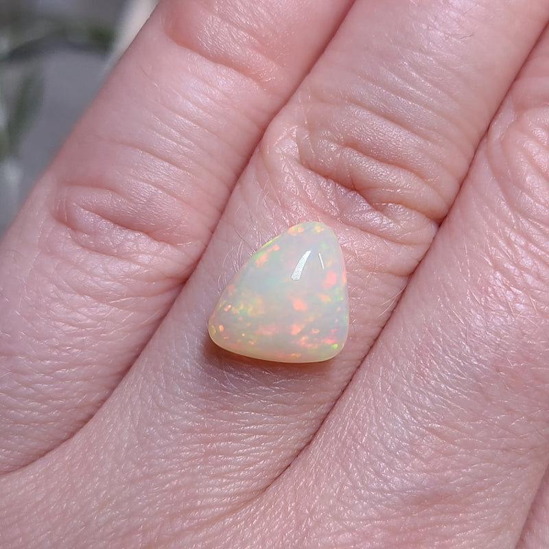 Colorful Double Sided Crystal Opal, 2.97ct from Ethiopia