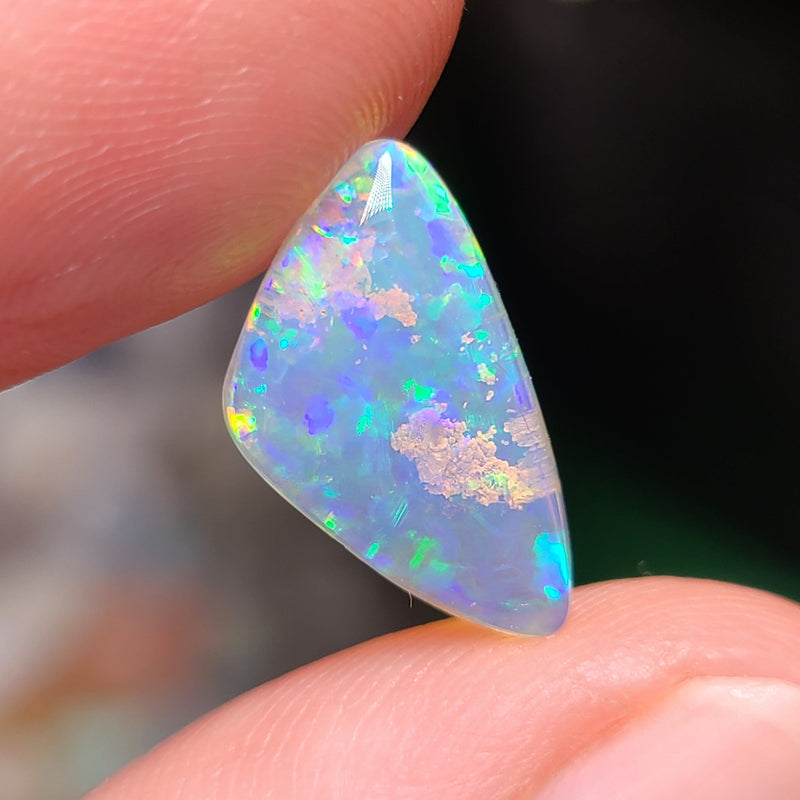 Green and Blue Crystal Opal, 2.24ct from Brazil