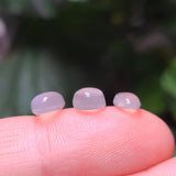 Trio of Blue Silver Moonstones, 4.03tcw from Tanzania