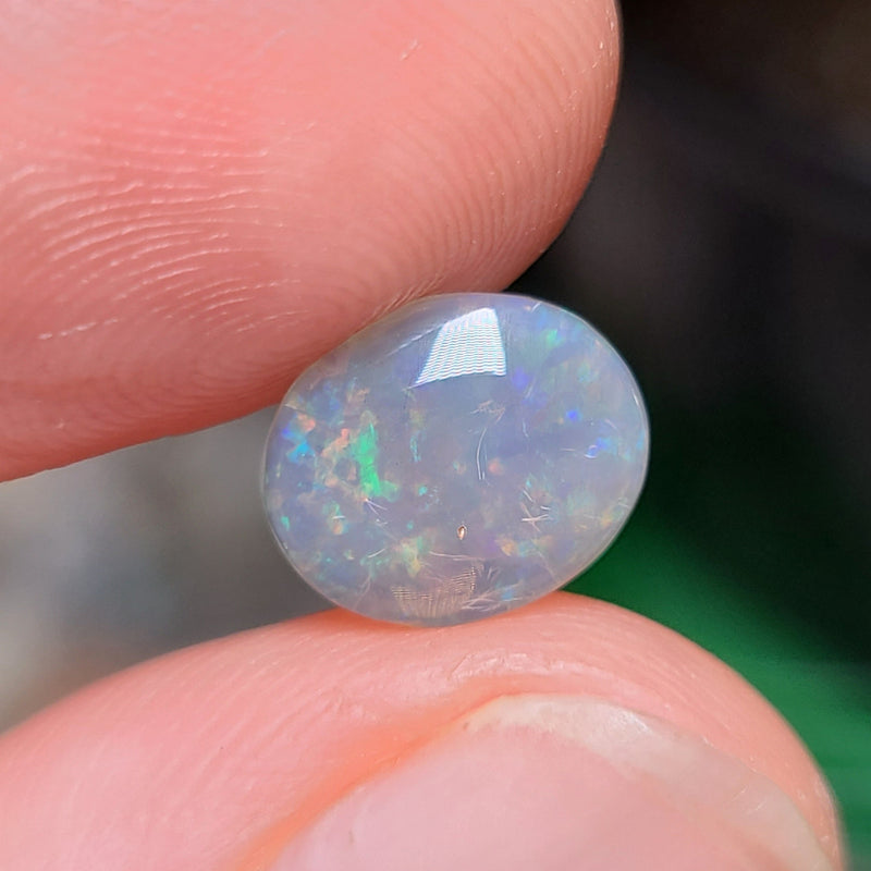 Dark Crystal Opal, 1.22ct from Lightning Ridge, AUS