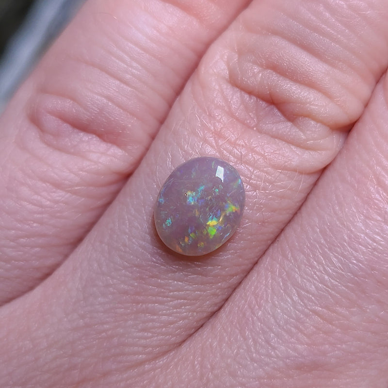 Dark Crystal Opal, 1.22ct from Lightning Ridge, AUS