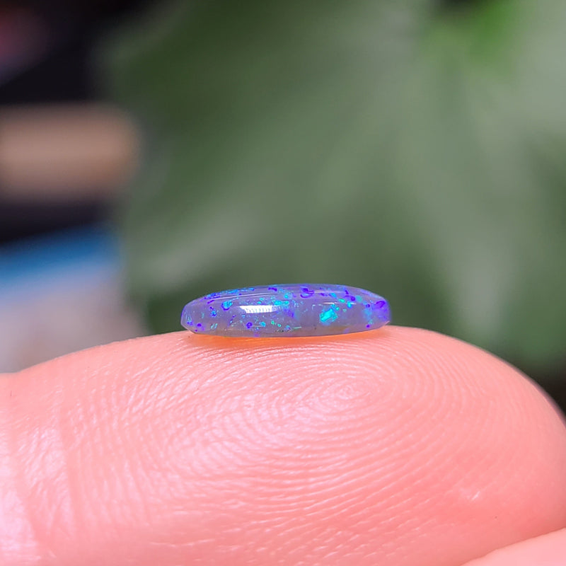 Dark Crystal Opal, 0.54ct from Lightning Ridge, AUS