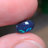 Green Blue Black Opal, 1.16ct from Lightning Ridge, AUS