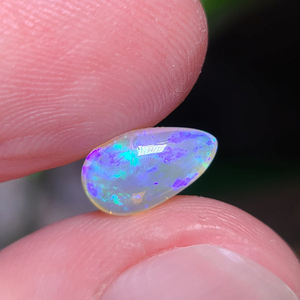 Double-sided Crystal Opal Drop, 1.50ct from Brazil