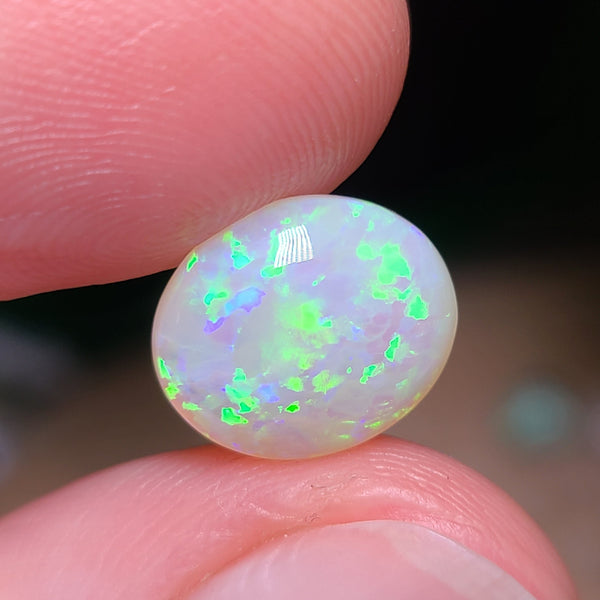 Green and Purple Light Opal, 2.72ct from Brazil